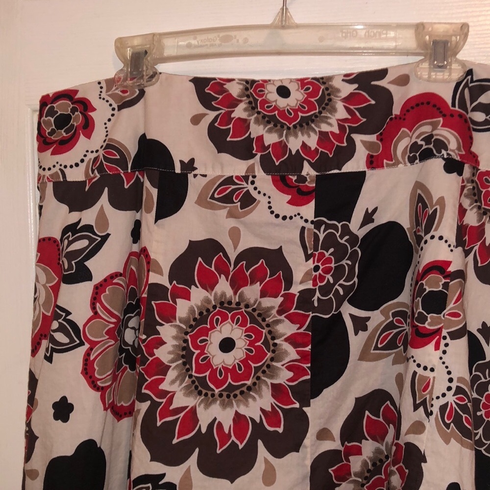 Lane Bryant Floral Skirt